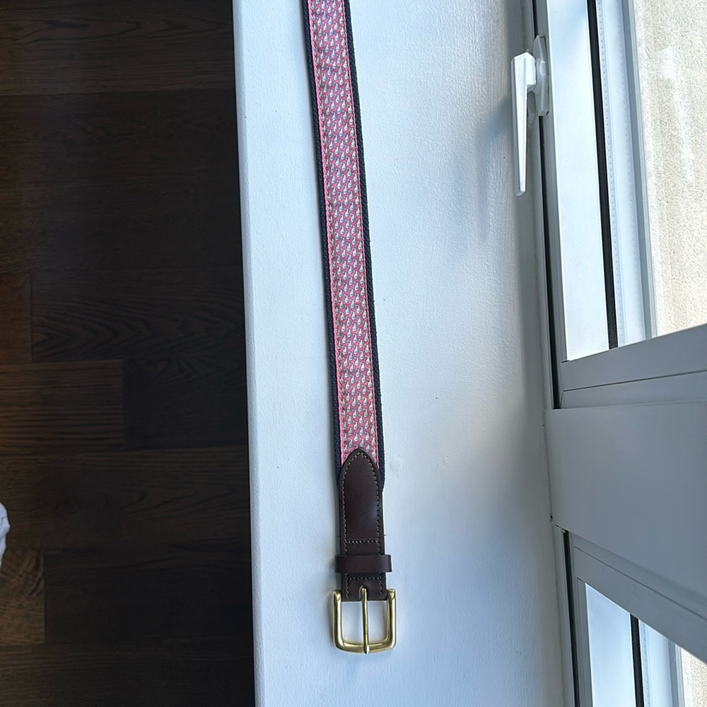 Vineyard Vines Boy Whale Belt
